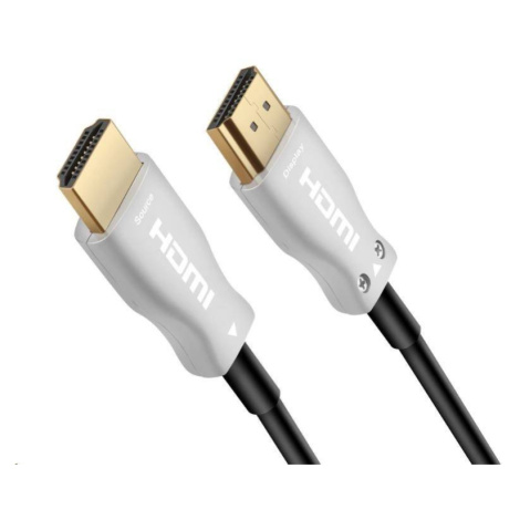 PREMIUMCORD HDMI optický kábel s vysokou rýchlosťou s Ether. 4K@60Hz, 20 m, M/M, pozlátené konek