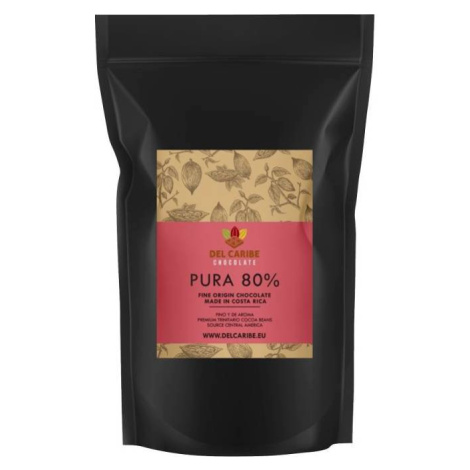 Prémiová horká čokoláda 80%, 10kg - Chocolate Del Caribe - ChocolateDelCaribe