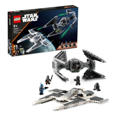 LEGO® Star Wars™ 75348 Mandaloriánska stíhačka triedy Fang proti TIE Interceptoru