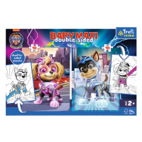 Trefl Puzzle Baby MAXI 2x10 - Hrdinskí psíkovia /  Viacom PAW PATROL: THE MIGHTY MOVIE