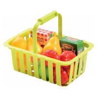 Écoiffier detský košík s ovocím 981 zelený