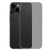 Kryt Baseus Frosted Glass Case for iPhone 13 (black) + tempered glass