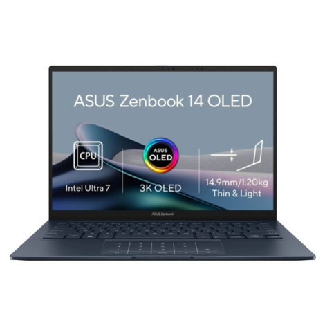 ASUS Zenbook 14 OLED (UX3405MA-OLED165X) modrý