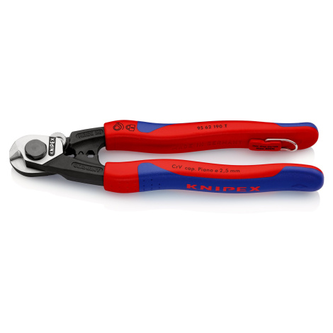 KNIPEX Nožnice na drôty a oceľové laná TT 9562190TBK