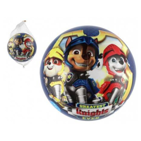 Lopta Tlapková patrola/Paw patrol nafúknutý 23cm modrý v sieťke