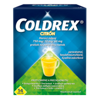 COLDREX Horúci nápoj Citrón na chrípku a prechladnutie 14 vreciek