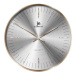 Lowell L00886C dizajnové nástenné hodiny