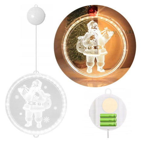 Tutumi Tutumi, LED svietiaca ozdoba so vzorom Santa Claus 3xAAA LED26 16cm CD003, CHR-03000