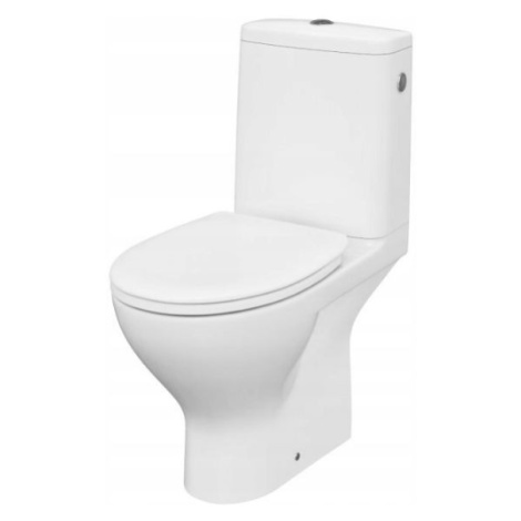 Cersanit Moduo CleanOn, kombi wc so splachovaním 3/5l + sedátko z duroplastu, biela, K116-030