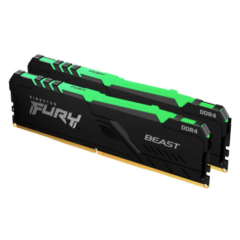 KINGSTON 16GB 3600MHz DDR4 CL17 DIMM (Kit of 2) FURY Beast RGB