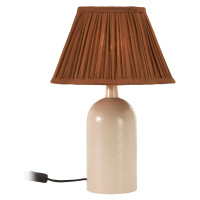 PR Home Riley stolová lampa, béžová/hnedá