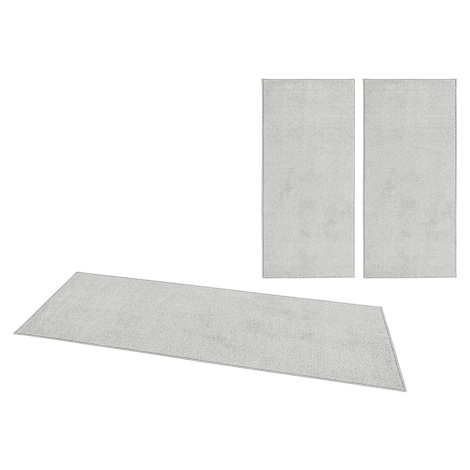 Ložnicová sada Pure 102615 Grey - 3 díly: 70x140 (2x), 70x240 (1x) cm Hanse Home Collection kobe