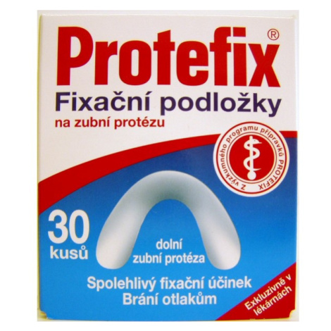 PROTEFIX Fixačné podložky na dolnú zubnú protézu fixačná podložka 30 ks