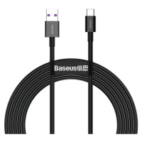 Baseus Superior Series rýchlonabíjací kábel USB/Type-C 66W 2m čierna