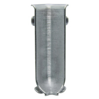 Roh k soklu Progress Profile vnútorný hliník kartáčovaný lesklý strieborná, výška 60 mm, RIZCTBS