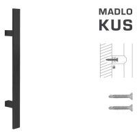 FT - MADLO kód 841S 40x10 mm ST ks CIM - čierna matná (FNO) 210 mm 40x10 mm