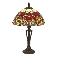 ELINE stolová lampa v štýle Tiffany, 40 cm
