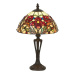 ELINE stolová lampa v štýle Tiffany, 40 cm