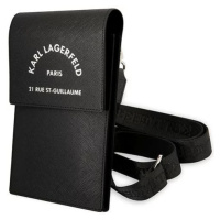 Taška Karl Lagerfeld handbag KLWBSARSGK black Embossed RSG (KLWBSARSGK)