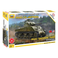 Model Kit tank 5063 - M4 A2 (75mm) Sherman Medium Tank (1:72)