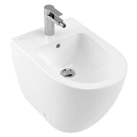 Bidet stojací Villeroy & Boch Subway 2.0 56x37 cm alpská biela 540100R1