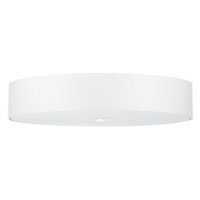 Biele stropné svietidlo so skleneným tienidlom ø 70 cm Herra - Nice Lamps