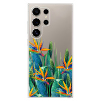 Odolné silikónové puzdro iSaprio - Exotic Flowers - Samsung Galaxy S24 Ultra