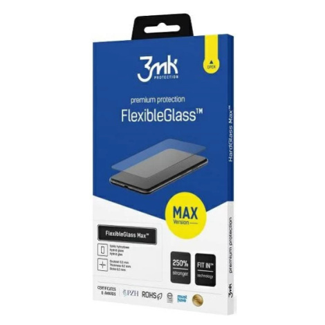 Ochranné sklo 3MK FlexibleGlass Max Samsung G991 S21 black (5903108353434)
