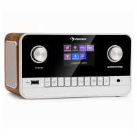 Auna Connect 100 MKII, Internetové rádio, Media Player, Bluetooth, DAB/DAB+, ovládanie aplikácio