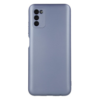Silikónové puzdro na Samsung Galaxy S22 5G Metallic modré