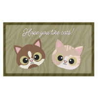 Rohožka 40x70 cm Hope You Like Cats – Artsy Doormats