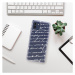 Odolné silikónové puzdro iSaprio - Handwriting 01 - white - Samsung Galaxy A03