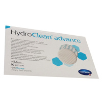 HydroClean advance vankúšik na rany kruh (priemer 5,5 cm) 10ks