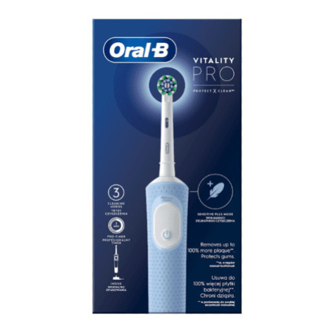 ORAL-B Vitality pro protect X clean vapour blue 1 ks