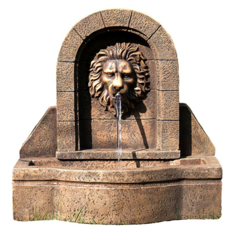 Tuin 1411 Záhradná fontána - fontána levia hlava 50 x 54 x 29 cm Stilista