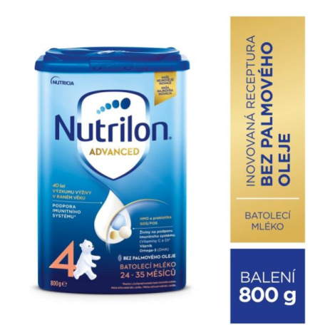 NUTRILON 4 Batoľacie mlieko 800 g, 24+