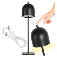 Toolight Toolight, bezdrôtová nočná USB lampa APP1358-T, čierna matná, OSW-08621