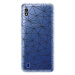 Odolné silikónové puzdro iSaprio - Abstract Triangles 03 - black - Samsung Galaxy A10