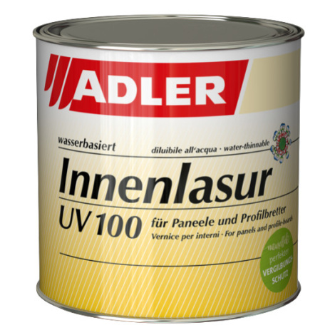 ADLER INNENLASUR UV 100 - Tenkovrstvá interiérová lazúra s UV ochranou tanne 2,5 L