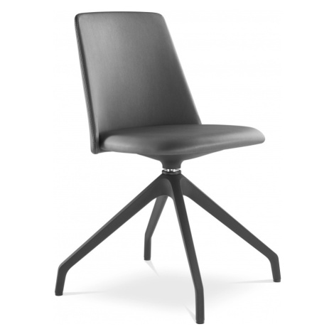 LD SEATING Konferenčná stolička MELODY CHAIR 361, F90-BL, čierny kríž