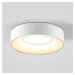 Stropné svietidlo Sauro LED, Ø 30 cm, biele