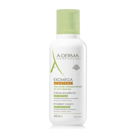 A-DERMA EXOMEGA CONTROL CRÈME ÉMOLLIENTE emolienčný krém "proti škrabaniu" 400 ml