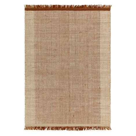 Hnedý ručne tkaný vlnený koberec 160x230 cm Avalon – Asiatic Carpets
