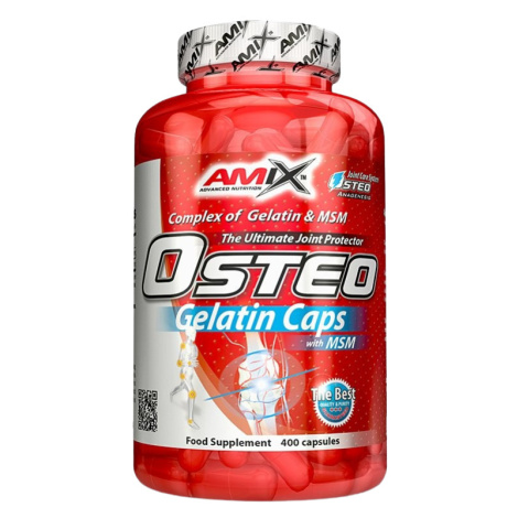 AMIX Osteo Gelatin + MSM 400 kapsúl