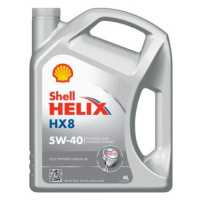 SHELL Motorový olej Helix HX8 SN, A3/B3 5W-40, 550052837, 4L