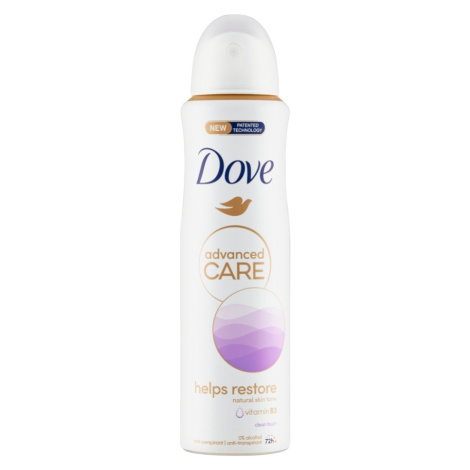 DOVE Advanced Care Clean Touch antiperspirant v spreji 150 ml