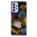 Odolné silikónové puzdro iSaprio - Dark Flowers - Samsung Galaxy A73 5G