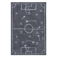 Tmavosivý detský koberec 160x235 cm Gameplan – Hanse Home