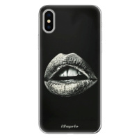 Odolné silikónové puzdro iSaprio - Lips - iPhone X