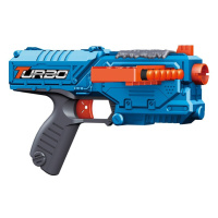 Alltoys Blaster Turbo mini s vysúvacím zásobníkom a 10 ks nábojov